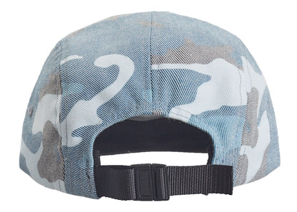 Supreme Washed Out Camo Camp Cap Blue Camo
