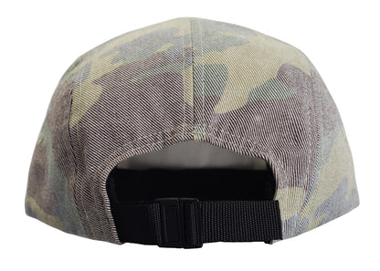 Supreme Washed Out Camo Camp Cap Woodland Camo