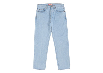 Supreme Washed Regular Jean (SS19) Washed Blue