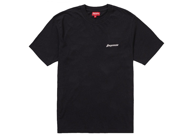 Supreme Washed S/S Tee Black