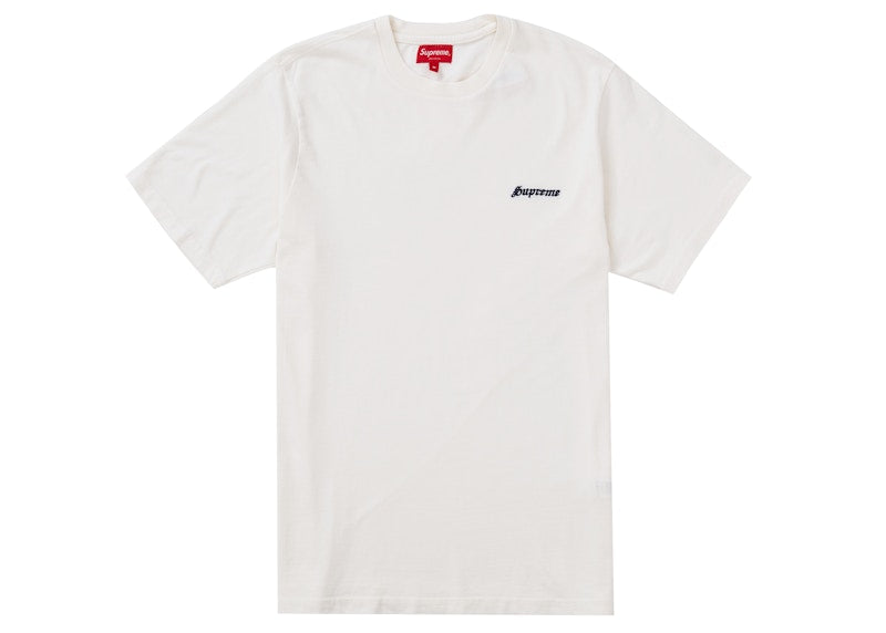 Supreme Washed S/S Tee White