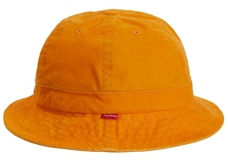 Supreme Washed Velvet Bell Hat Gold