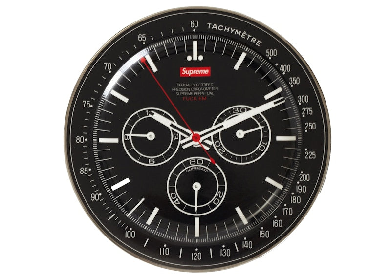 Supreme Watch Plate Black