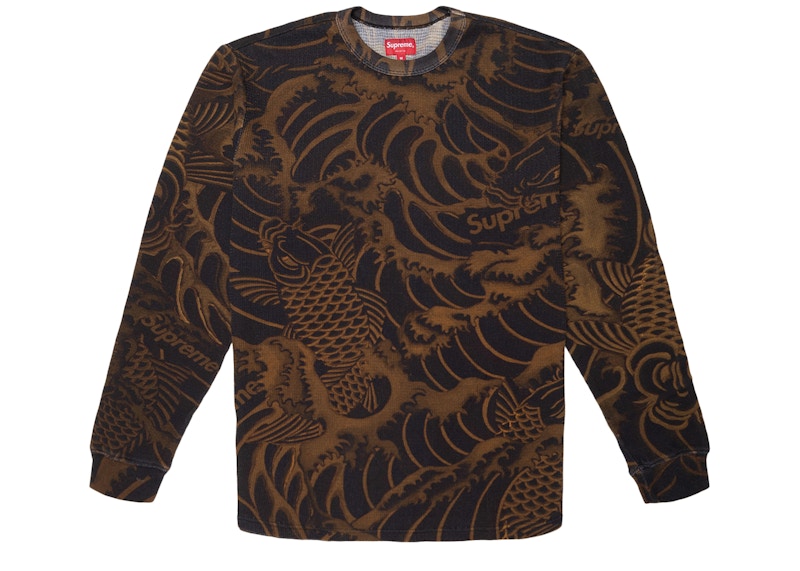 Supreme Waves L/S Top Black