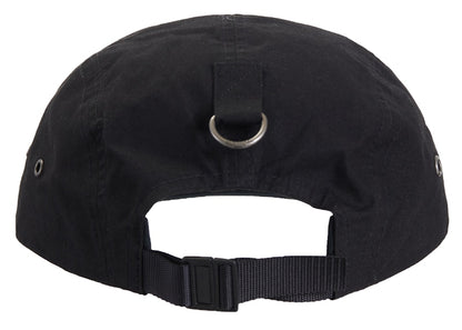 Supreme Waxed Cotton Camp Cap (FW23) Black