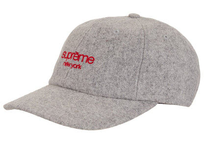 Supreme Waxed Wool 6-Panel Grey