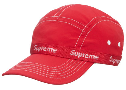 Supreme Webbing Camp Cap Red