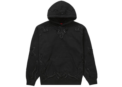 Supreme Western Cut Out Hooded Sweatshirt Black