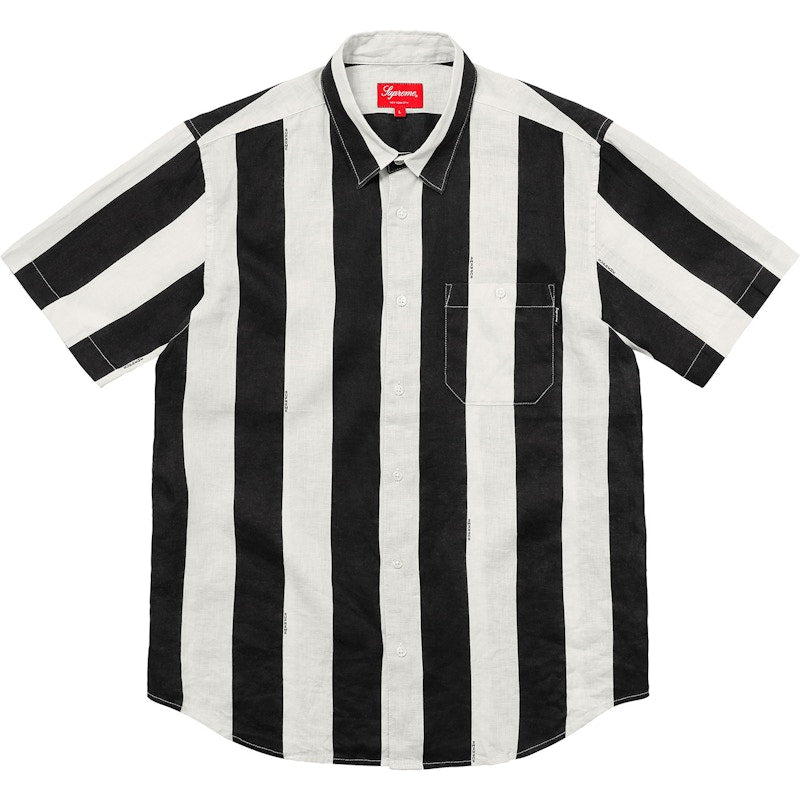 Supreme Wide Stripe Shirt Black