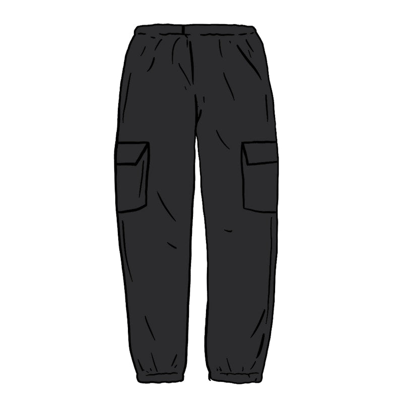 Supreme Wide Wale Corduroy Cargo Pant Black