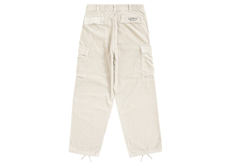 Supreme Wide Wale Corduroy Cargo Pant (FW24) Stone