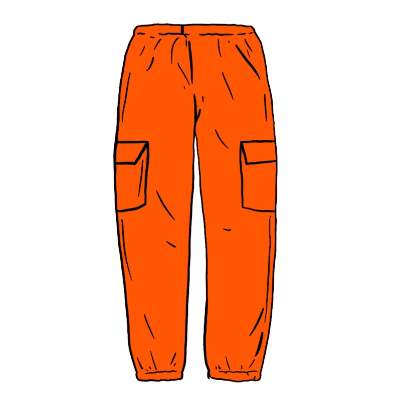 Supreme Wide Wale Corduroy Cargo Pant Orange