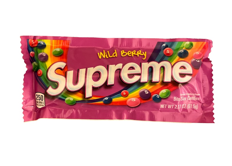 Supreme Wild Berry Skittles (Not Fit For Human Consumption) Purple