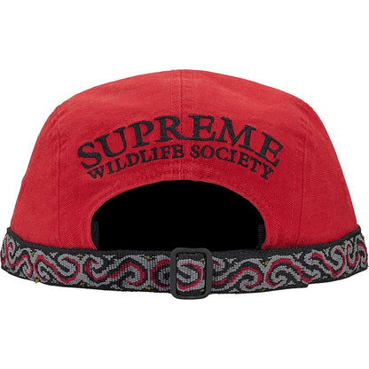 Supreme Wildlife Taping Camp Cap Red
