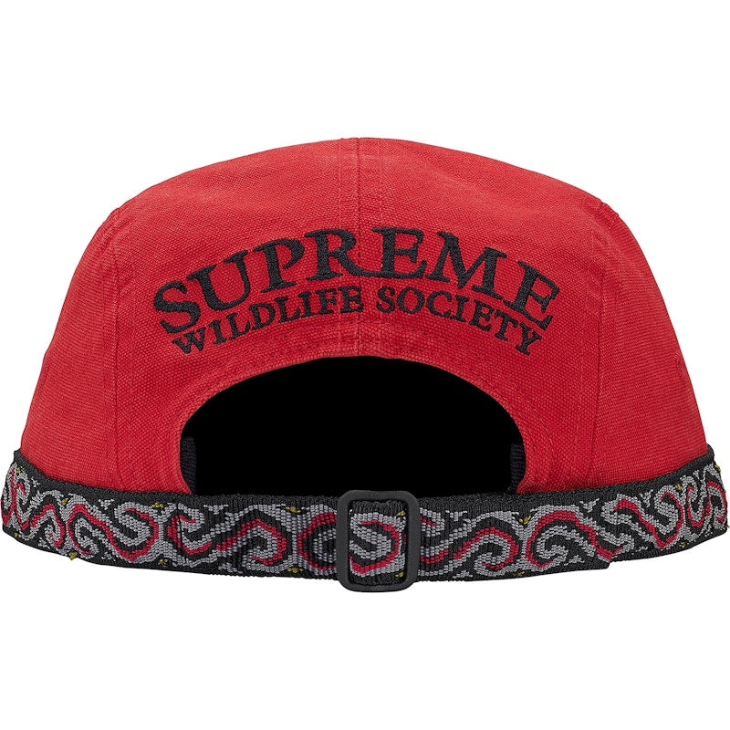 Supreme Wildlife Taping Camp Cap Red