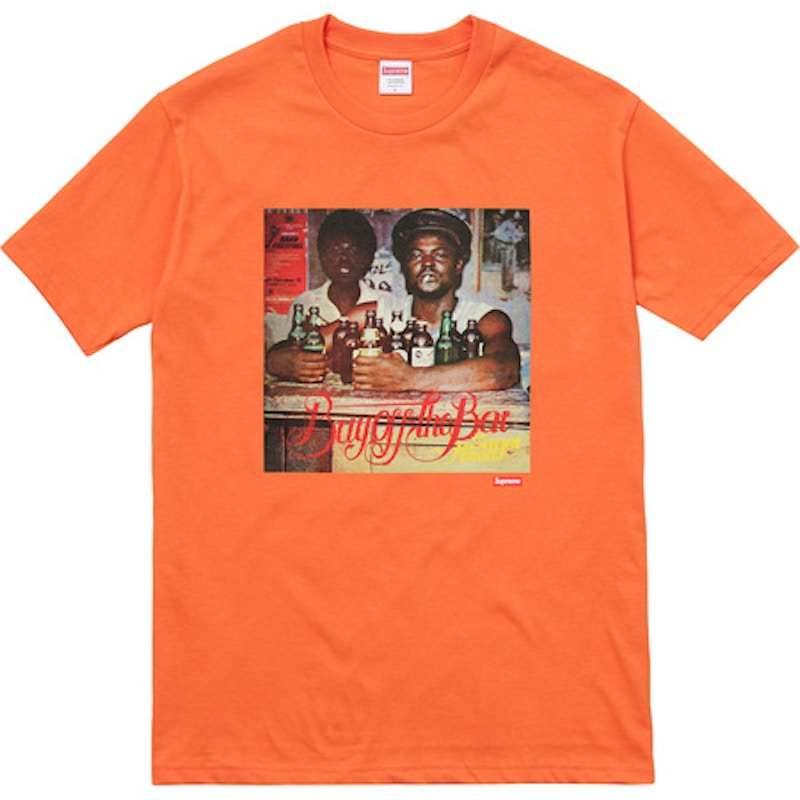 Supreme Wilfred Limonius Buy Off the Bar Tee Orange