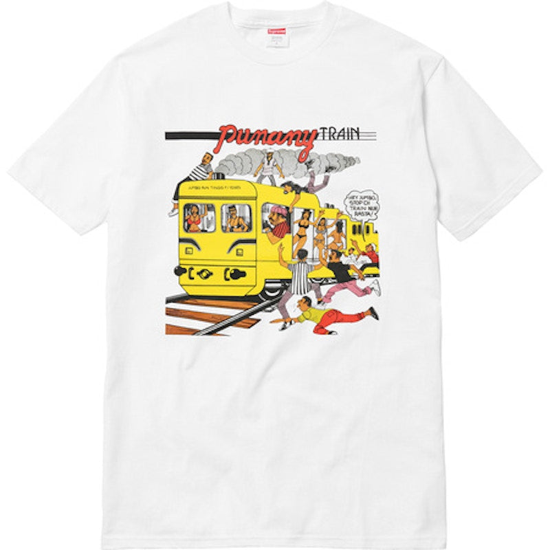 Supreme Wilfred Limonius Punany Train Tee White