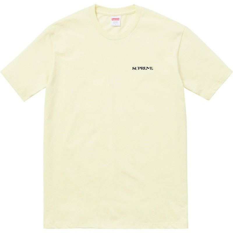 Supreme Wilfred Limonius Undercover Lover Tee Pale Yellow