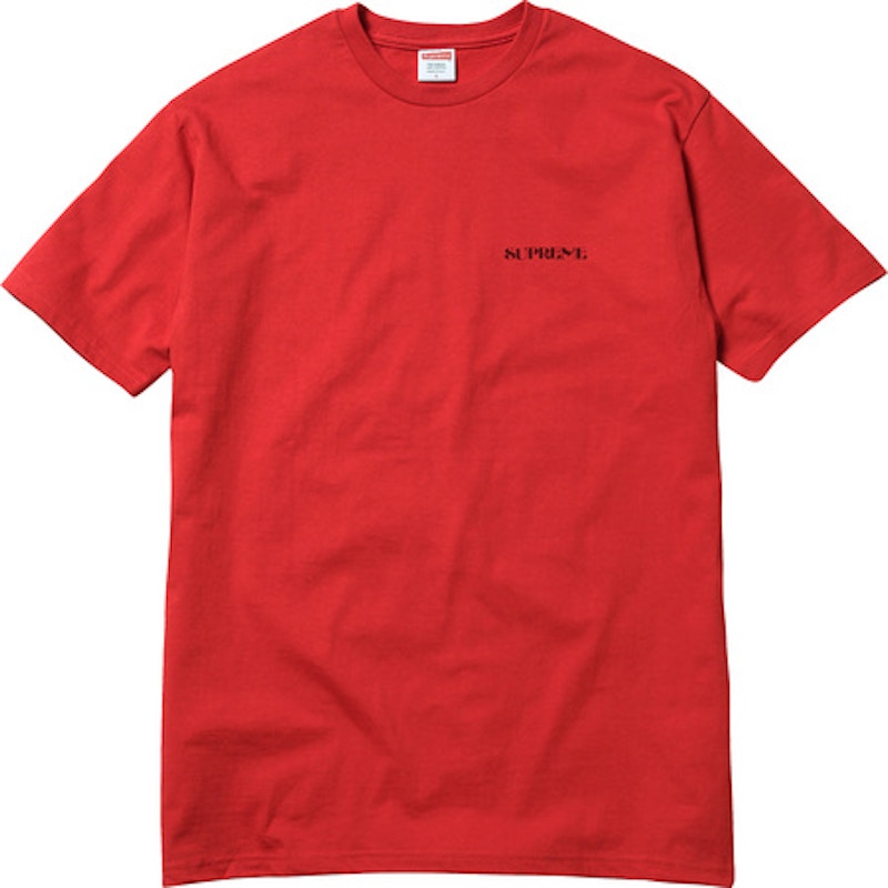 Supreme Wilfred Limonius Undercover Lover Tee Red
