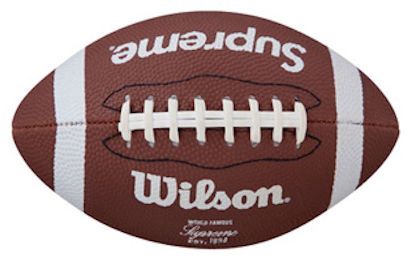 Supreme Wilson American Mini Football Brown