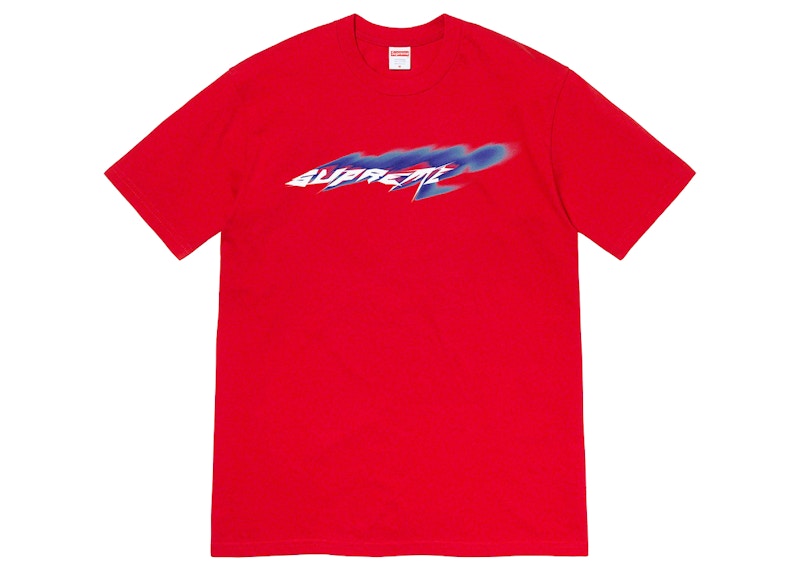 Supreme Wind Tee Red/Purple