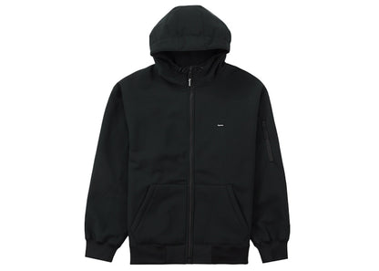Supreme WINDSTOPPER Zip Up Hooded Sweatshirt (FW23) Black