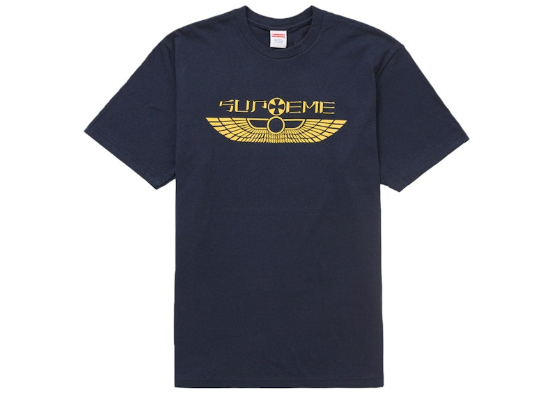 Supreme Wings Tee Navy