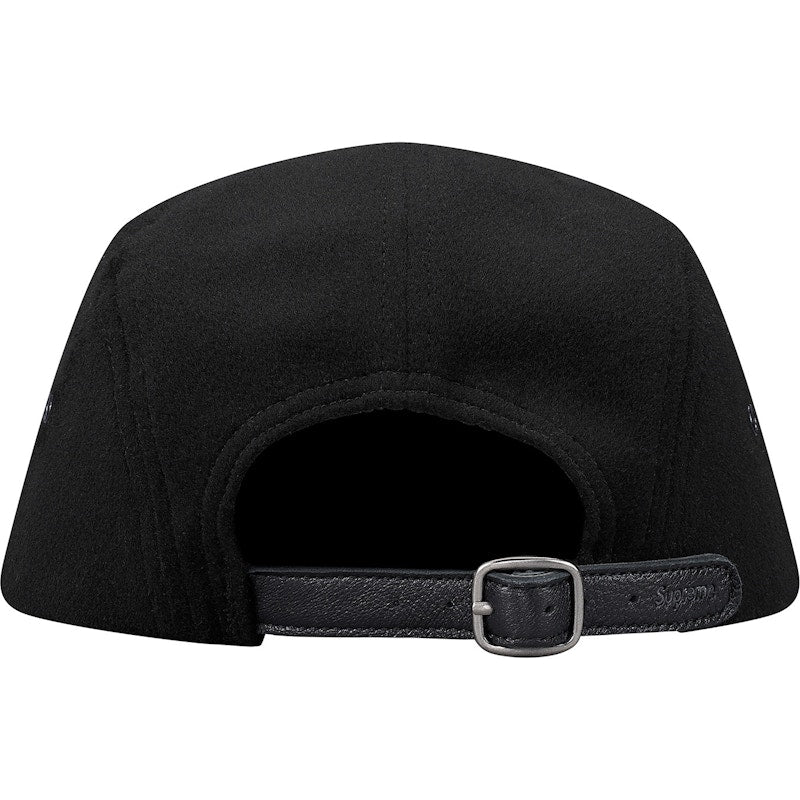 Supreme Wool Camp Cap Black