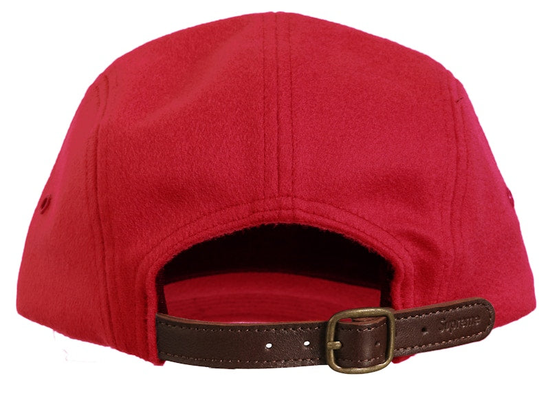 Supreme Wool Camp Cap (FW20) Dark Red