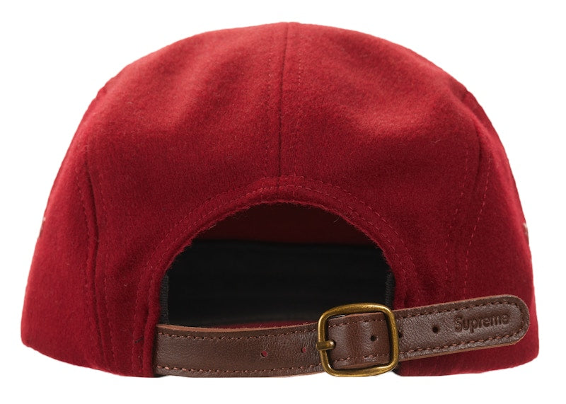 Supreme Wool Camp Cap (FW21) Red