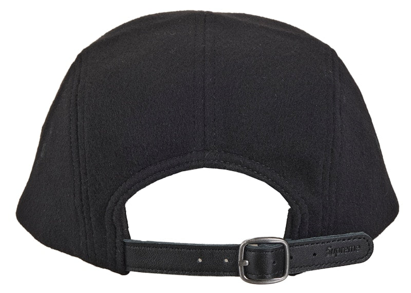 Supreme Wool Camp Cap (FW24) Black