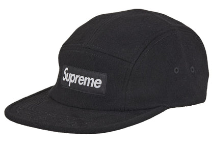 Supreme Wool Camp Cap (FW24) Black