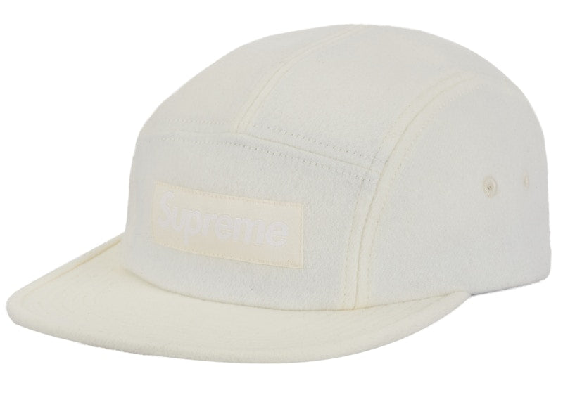 Supreme Wool Camp Cap (FW24) White