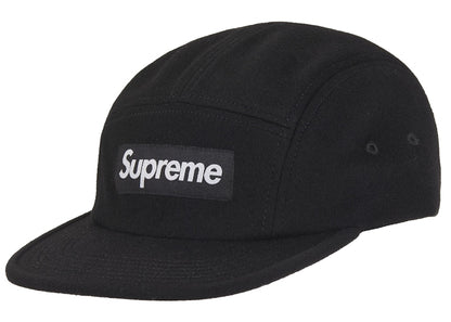 Supreme Wool Camp Cap (FW25) Black