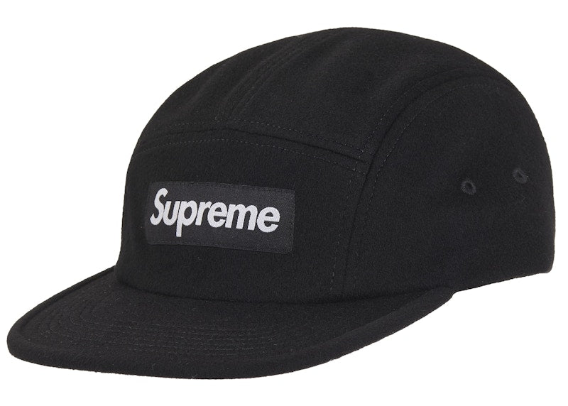 Supreme Wool Camp Cap (FW25) Black
