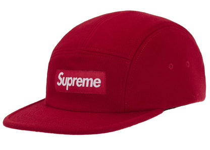 Supreme Wool Camp Cap (FW25) Red