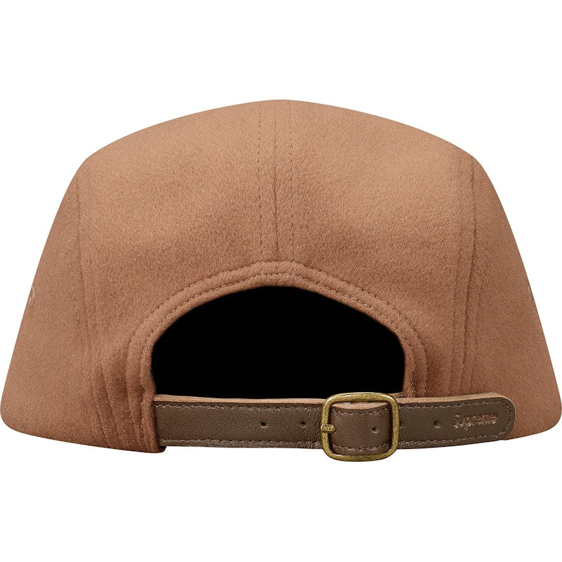 Supreme Wool Camp Cap Light Brown