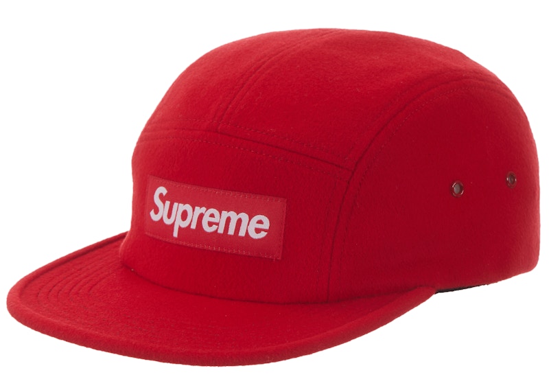 Supreme Wool Camp Cap FW19 Red