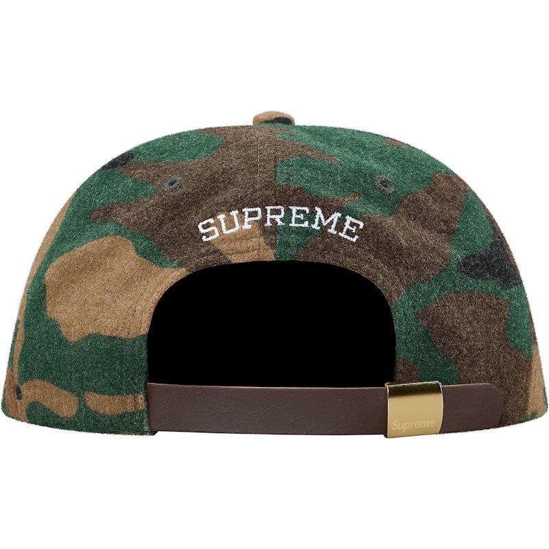 Supreme Wool S Logo 6-Panel Camo