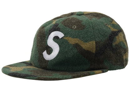 Supreme Wool S Logo 6-Panel Camo