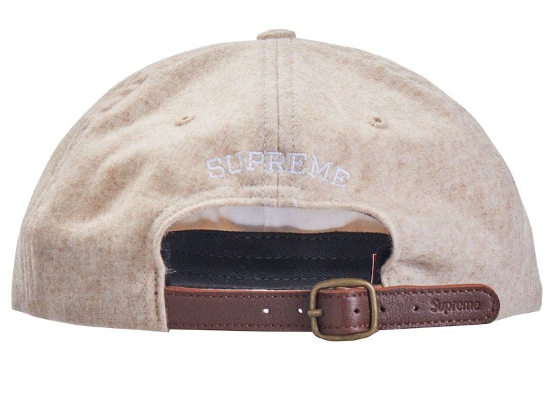 Supreme Wool S Logo 6-Panel FW19 Natural