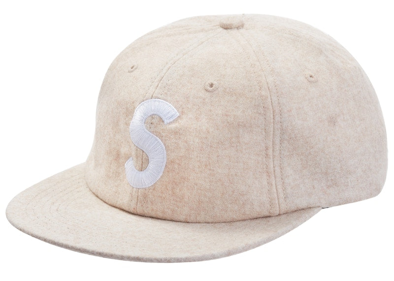 Supreme Wool S Logo 6-Panel FW19 Natural