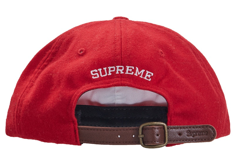 Supreme Wool S Logo 6-Panel FW19 Red