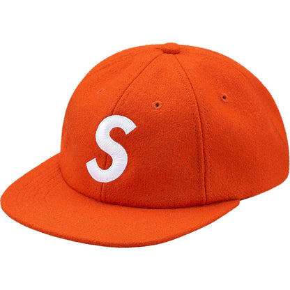 Supreme Wool S Logo 6-Panel Orange
