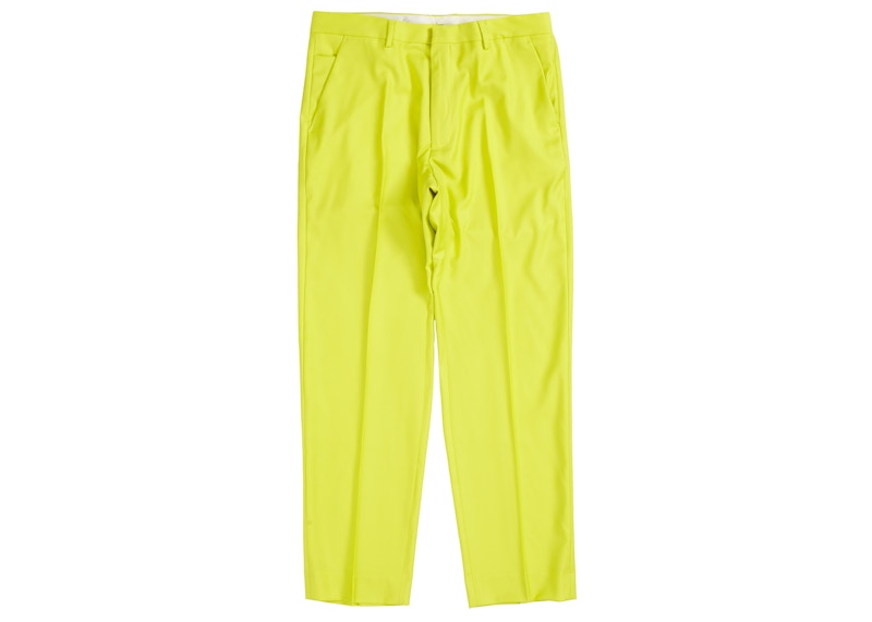 Supreme Wool Suit Bright Yellow