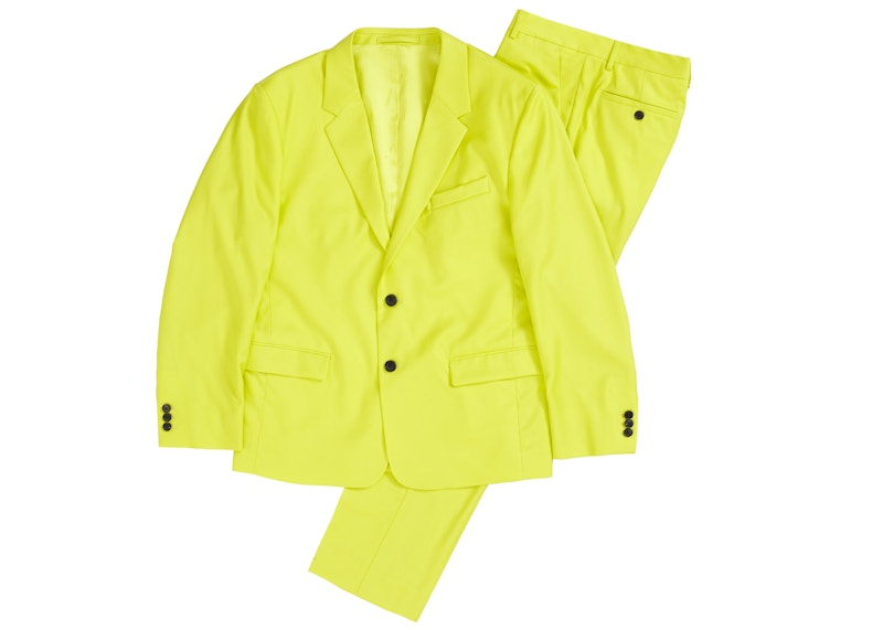 Supreme Wool Suit Bright Yellow