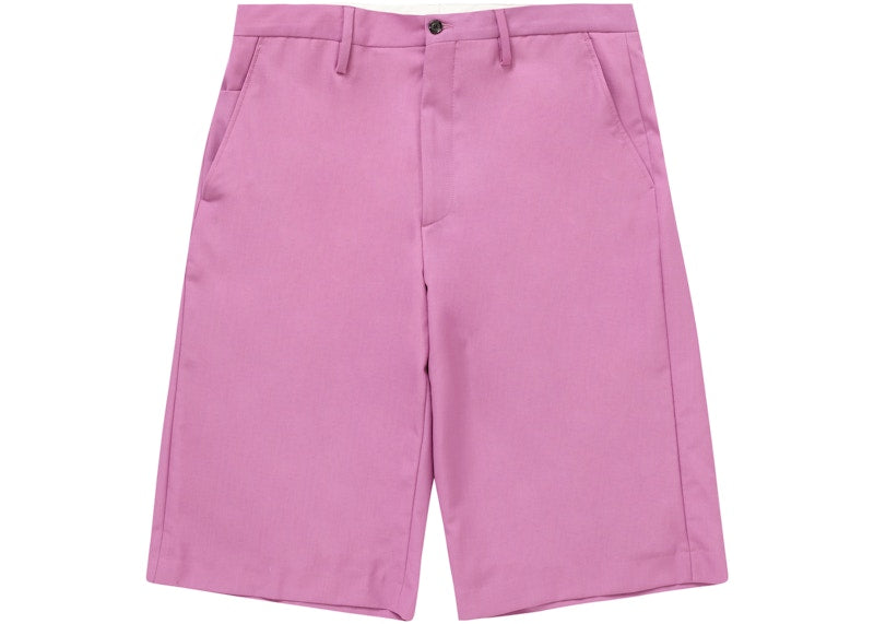 Supreme Wool Trouser Short Pink