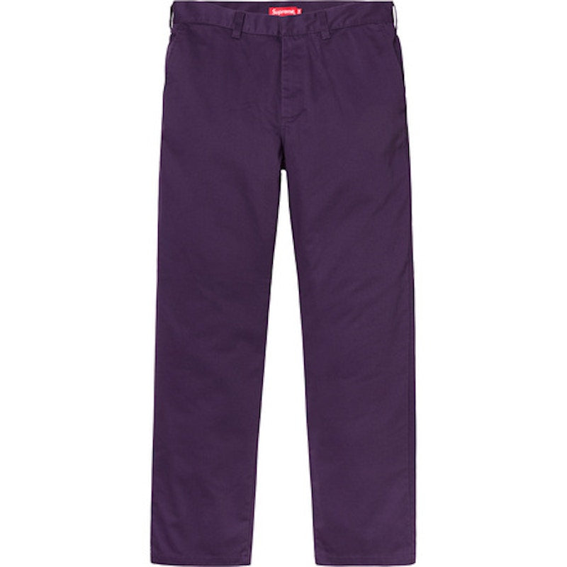 Supreme Work Pant (FW18) Purple