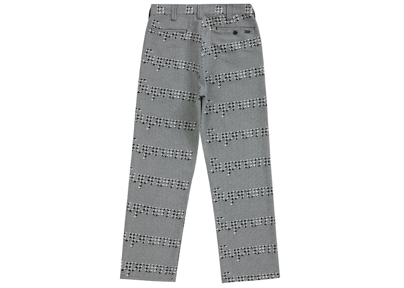Supreme Work Pant (FW20) Black Houndstooth
