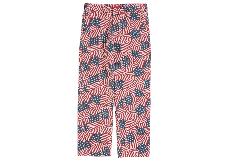 Supreme Work Pant Flags